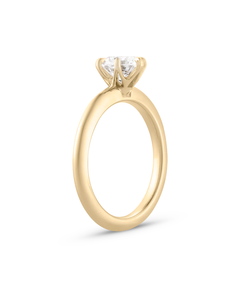 Jessica 1ct Brilliant Round Solitaire Diamond Engagement Ring - Image 9