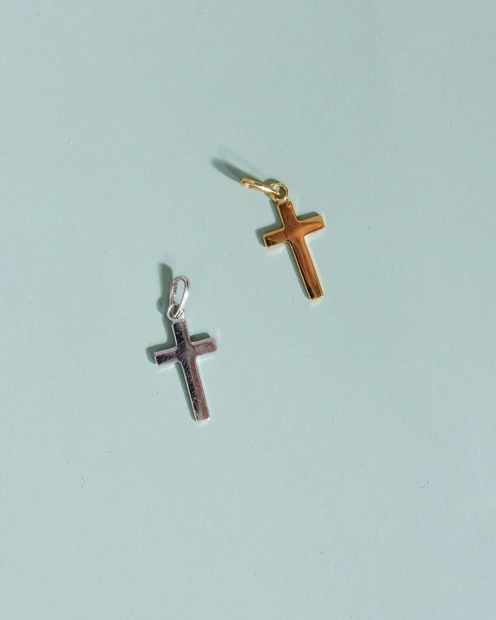 Petite Cross Necklace - Image 4