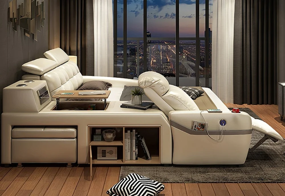 smart bed with massage chair