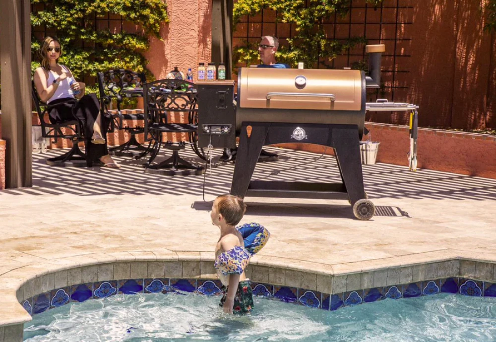 barbecue grill and smoker combo
