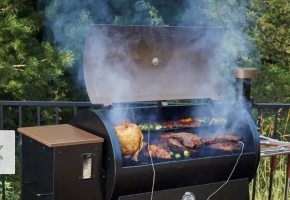 pellet wood smoker grill